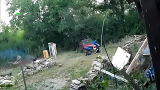 Reggel indulás előtt nude farm.